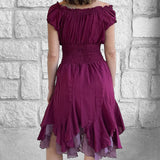 'Willow' Renaissance Dress - Maroon