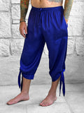 'Buccaneer Pants Silk' - Dark Blue