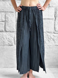 'Palazzo Pants' Indian Rayon - Grey