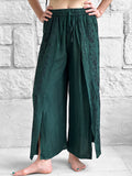 'Palazzo Pants' Indian Rayon - Green