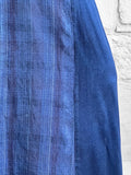 ‘Long Plaid Skirt' Renaissance Festival - Dark Blue