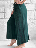 'Palazzo Pants' Indian Rayon - Green