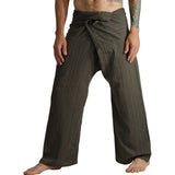 Thai Fisherman Pants - Striped Green - zootzu