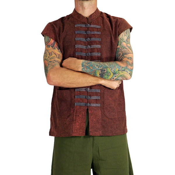 Naval Vest - Stonewashed Rust - zootzu