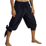 'Buccaneer' Pirate Pants - Black - zootzu