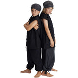 Kids Renaissance Festival Pants - Black - zootzu