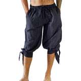 'Buccaneer' Pirate Pants - Striped Black - zootzu