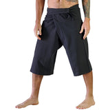 Short Thai Fisherman Pants -  Grey - zootzu