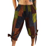 'Buccaneer' Pirate Pants - Stonewashed Patchwork - zootzu