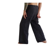 Thai Fisherman Pants - Striped Black - zootzu