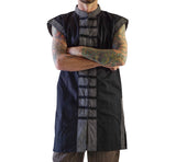 Long Pirate Vest - Black/Stone Black - zootzu