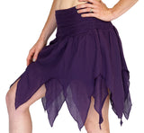 'Fairy' Gypsy Pirate Pixie Skirt - Purple - zootzu