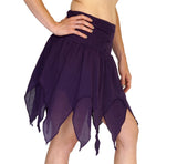 'Fairy' Gypsy Pirate Pixie Skirt - Purple - zootzu