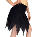 'Fairy' Gypsy Pirate Pixie Skirt - Black - zootzu