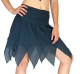 'Fairy' Gypsy Pirate Pixie Skirt - Teal - zootzu