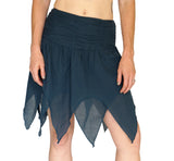 'Fairy' Gypsy Pirate Pixie Skirt - Teal - zootzu