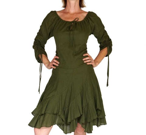 'Bonny Dress' - Green