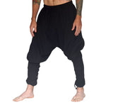 'Scallywag' Pants, Pirate, Harem, Jester - Solid Black - zootzu