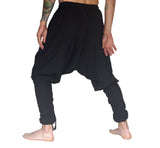 'Scallywag' Pants, Pirate, Harem, Jester - Solid Black - zootzu