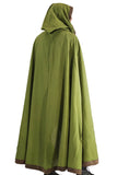 'Hooded Cloak' - Green/ Stone Brown - zootzu