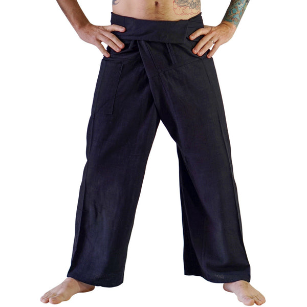 Thai Fisherman Pants - Black - zootzu