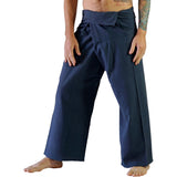 Thai Fisherman Pants - Blue/Grey - zootzu