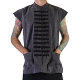 Naval Vest - Stonewashed Gray - zootzu