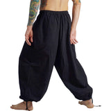 Baggy Pirate Pants - Black - zootzu