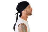 'Pirate Bandana' Medieval Hat - Black - zootzu