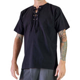 'Freeman' Medieval Shirt - BLACK - zootzu