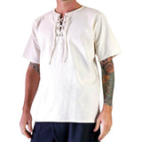 'Freeman' Medieval Viking Shirt - CREAM - zootzu