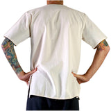 'Freeman' Medieval Viking Shirt - CREAM - zootzu