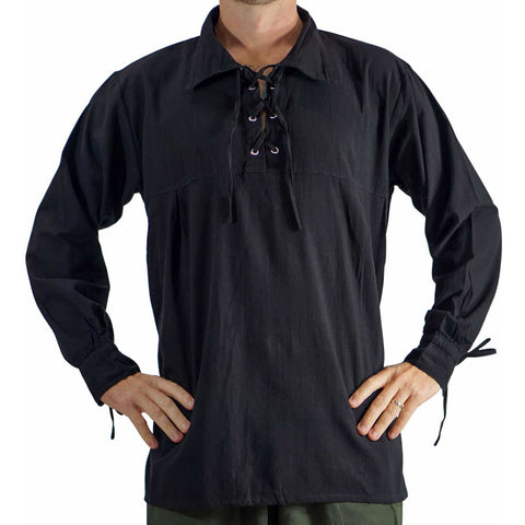 'Renaissance Shirt' - Black