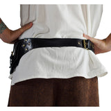 'Satchel' Leather Utility Belt  - Black - zootzu