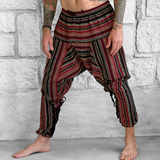 'Scallywag' Pants - Multi Colored Red/Yellow