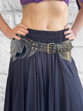 Autumn Leaf Belt - Black