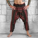 'Scallywag' Pants - Multi Colored Red/Yellow