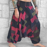 'Patchwork Harem' Peasant - Multi Colors