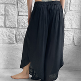 SALE! Split Pants - Solid Black