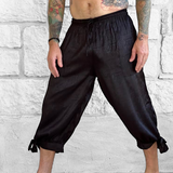 'Buccaneer Pants Silk' - Black