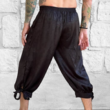 'Buccaneer Pants Silk' - Black