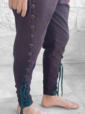 'Navigator' Medieval Period Pants - Brown/Green